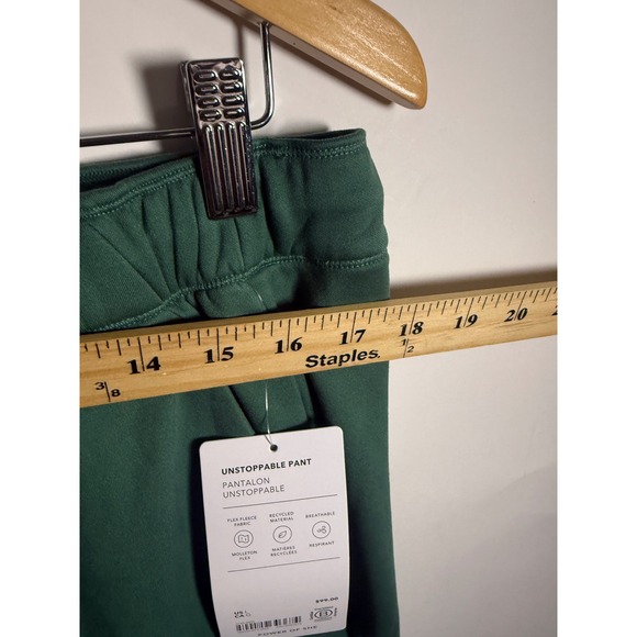 Athleta Green Unstoppable Pants Women Size L Drawstring Pockets Athleisure - Picture 10 of 11